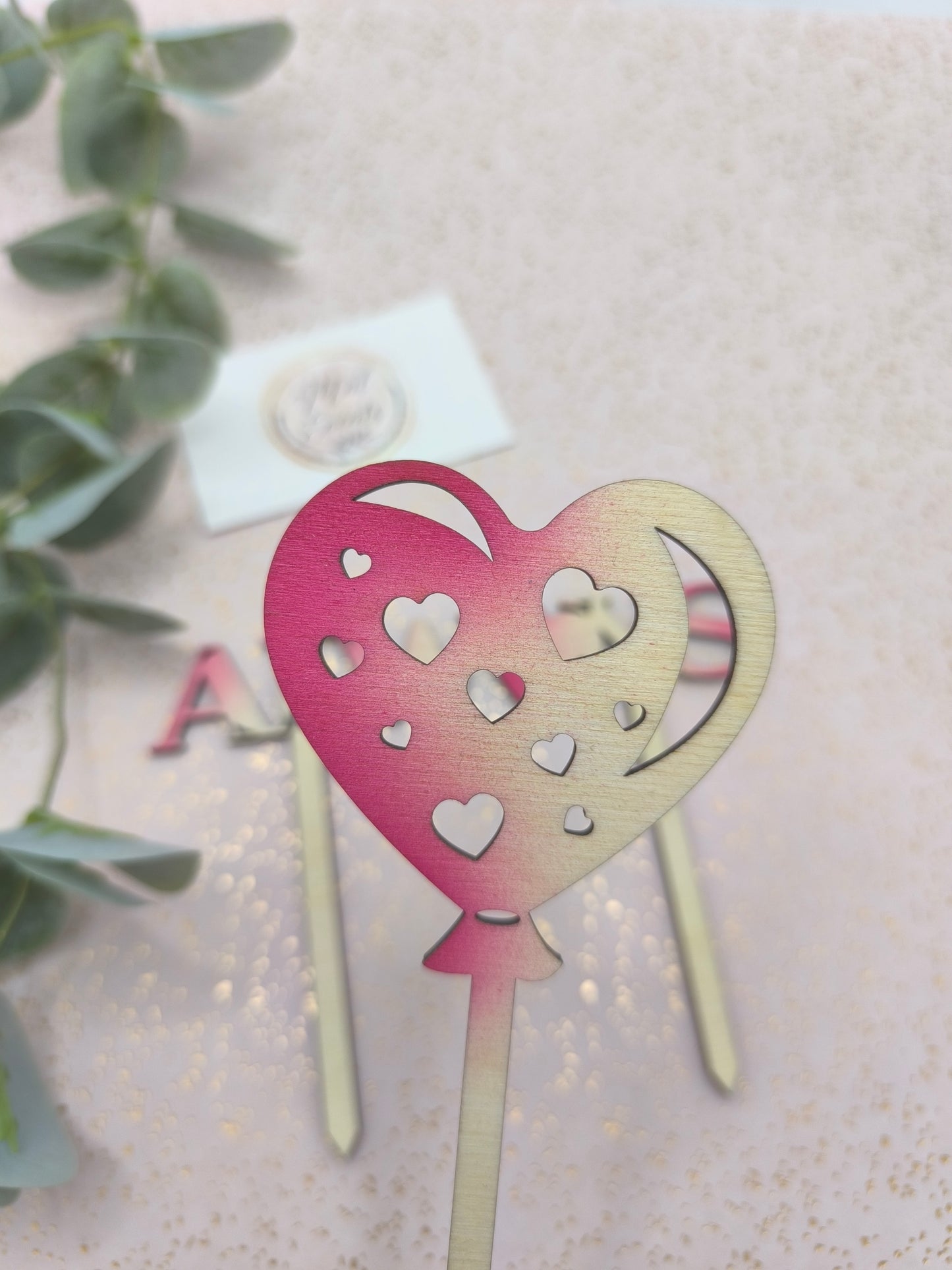 Cake toppers amour