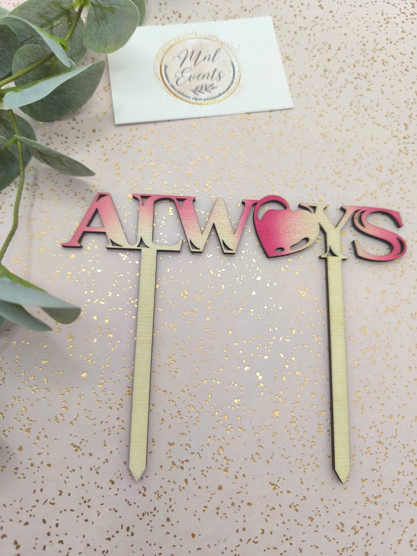 Cake toppers amour
