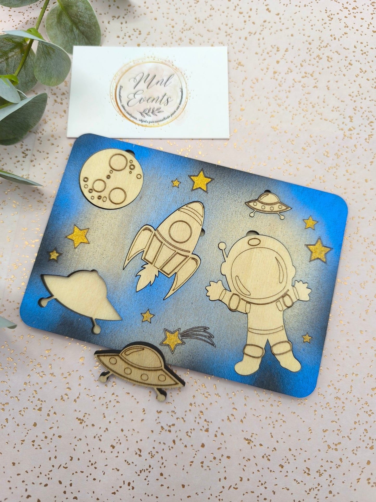 Puzzle de voyage astronaute