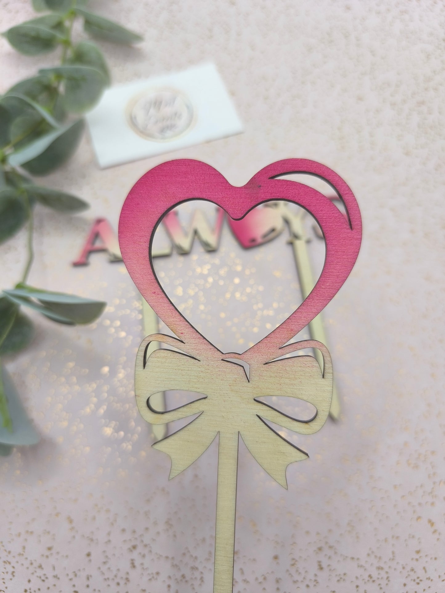 Cake toppers amour