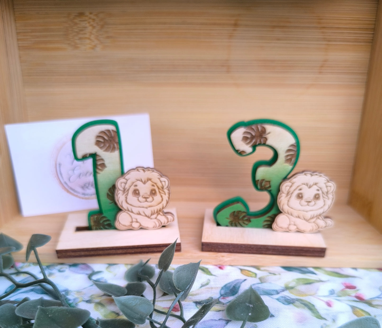 Chiffre à poser Jungle