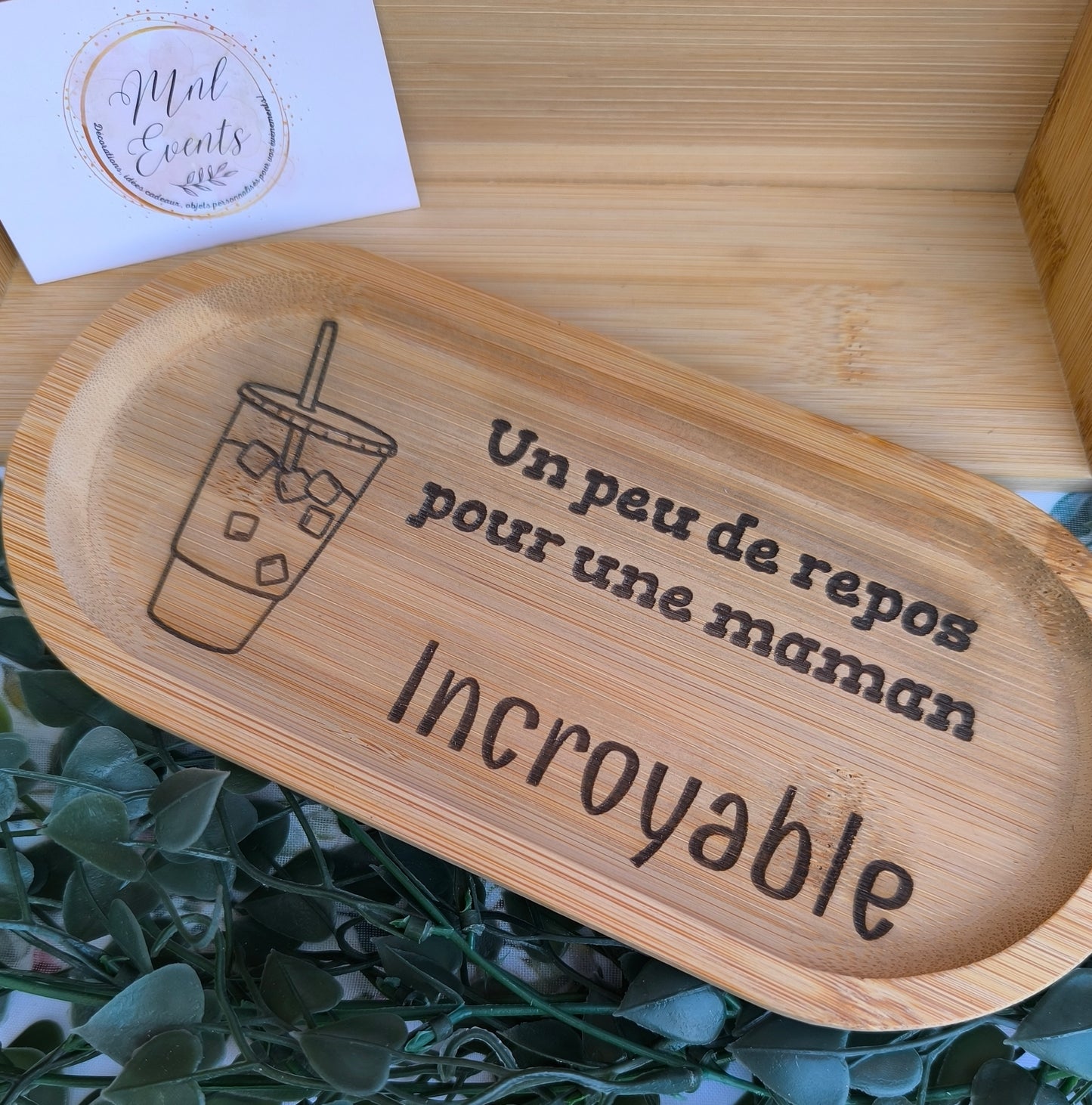 Plateau en Bambou