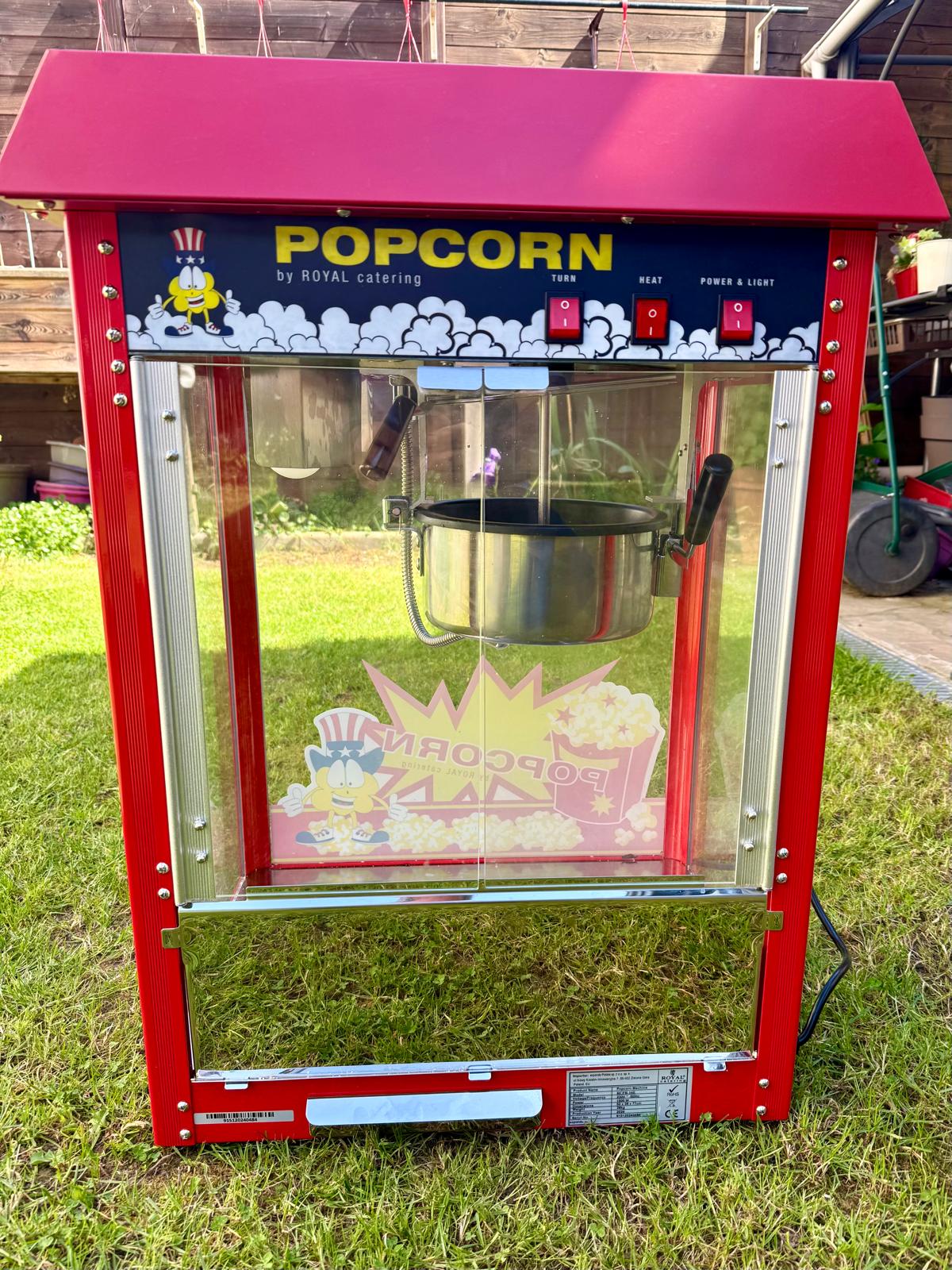Location machine à Pop corn