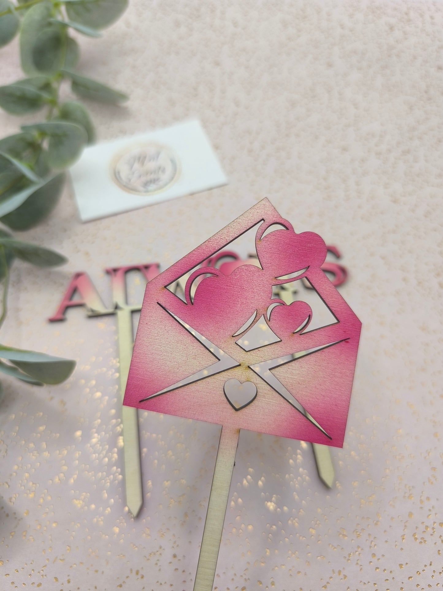 Cake toppers amour