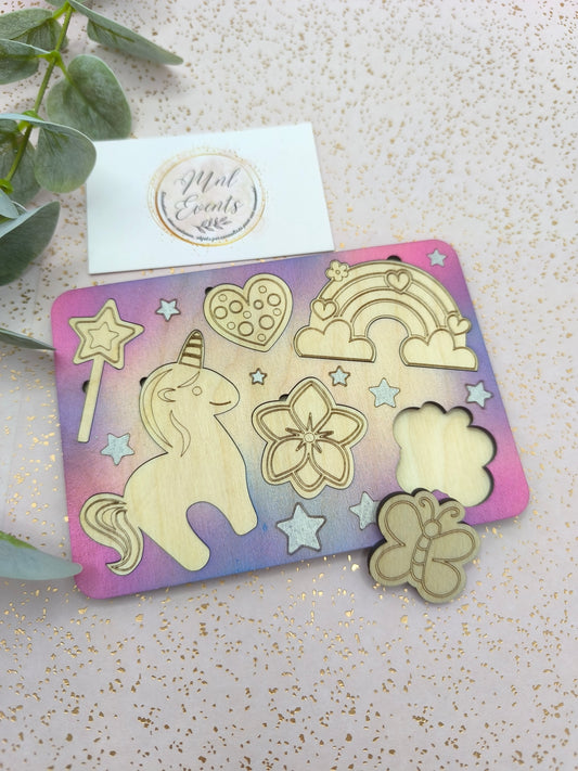 Puzzle de voyage licorne