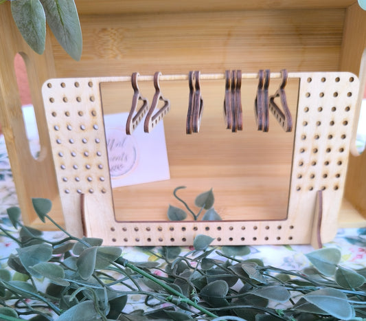 Porte bijoux avec mini cintres
