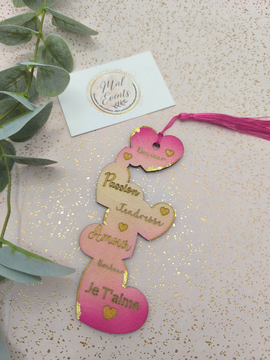 Marque pages Coeur
