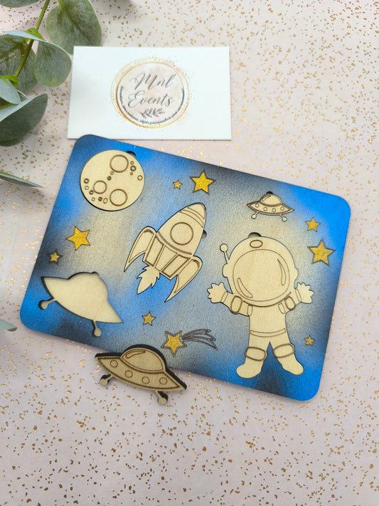 Puzzle de voyage astronaute