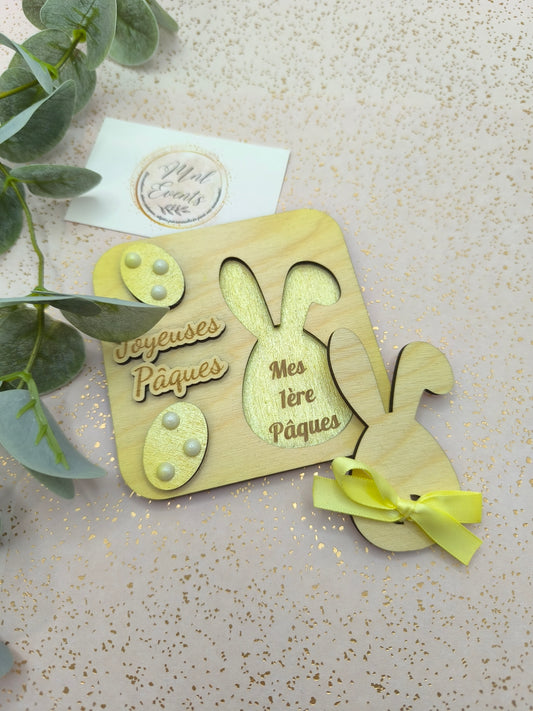 Plaque mes 1ère pâques