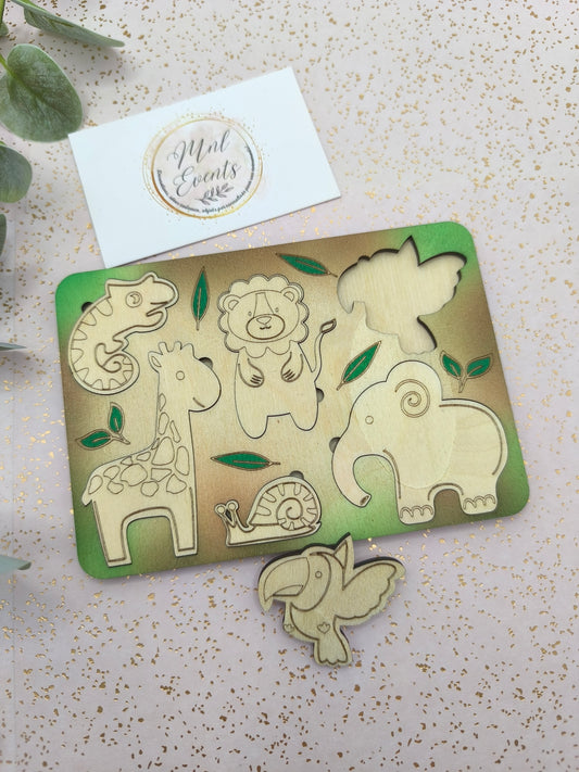 Puzzle de voyage Jungle