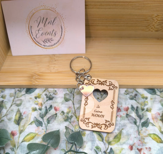 Porte clef Je t'aime Maman